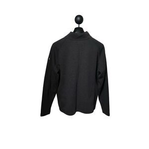 SPYDER Graphite Men's 1/2 Zip Long Sleeve Pullover Fleece Shirt with Collar XXL